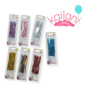VELAS CON BRILLO COLOR *12U