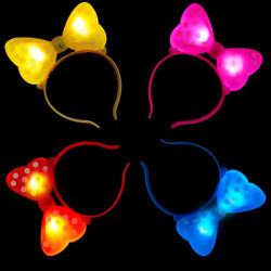 VINCHA MINNIE LED SURTIDO *6U
