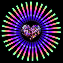 COMBO COTILLON LUMINOSO 70 PERSONAS 120 ARTICULOS