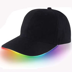 VISERA NEGRO LED MULTICOLOR *1U