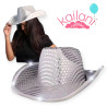 SOMBRERO COWBOY LED VIOLETA *1U