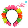 VINCHA FLORES HAWAIANA MULTICOLOR *12U