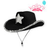 SOMBRERO VAQUERO NEGRO *1U