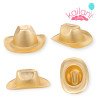 SOMBRERO COWBOY DORADO *1U