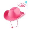 SOMBRERO COWGIRL ROSA *1U