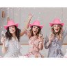 SOMBRERO COWGIRL ROSA *1U