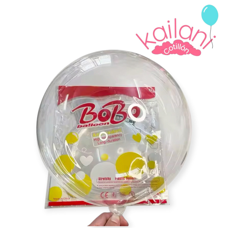 GLOBO BURBUJA 24" *50U