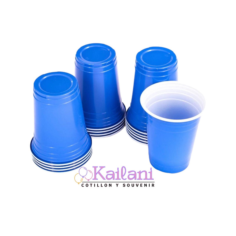 VASO AMERICANO AZUL 500cc *30U