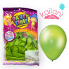 GLOBO PERLADO 12" VERDE *25U