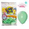 GLOBO VERDE PASTEL 9" *25U