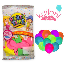 GLOBO PARTY TIME 9" SURTIDO...