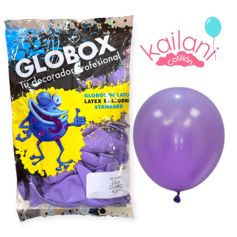 GLOBO GLOBOX 12" STANDARD LILA *50U