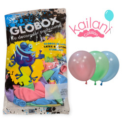 GLOBO GLOBOX 12" PASTEL...