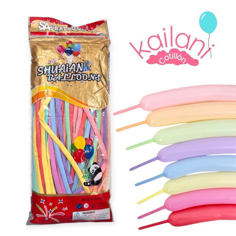 GOBOLOGIA 260 PASTEL SURTIDO *100U