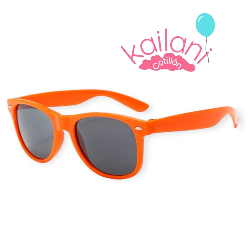 LENTES TIPO RAYBAN NARANJA *12U