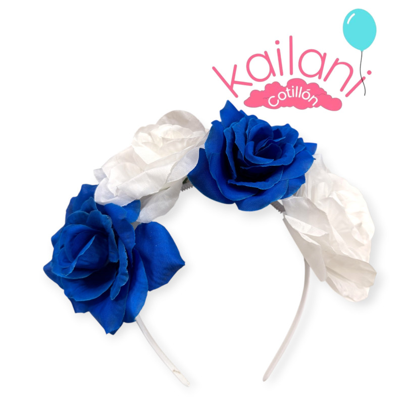 VINCHA 4 FLORES *1U