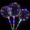 GLOBO BURBUJA 24" + PALITO + LUZ *20U
