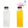BOTELLA JUGO CUADRADA 500cc *20U