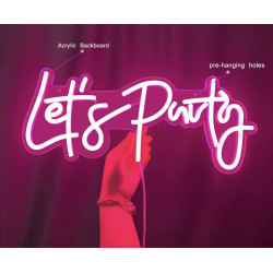 copy of CARTEL NEON LET`S PARTY *1U