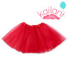 POLLERA TUTU ADULTO SIN BRILLO ROJO *1U