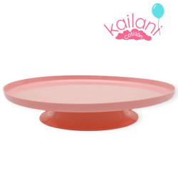 BANDEJA REDONDA CON PIE...