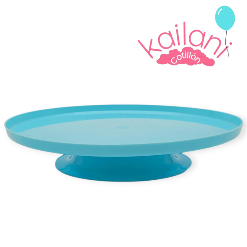 copy of BANDEJA REDONDA CON PIE LILA *1U