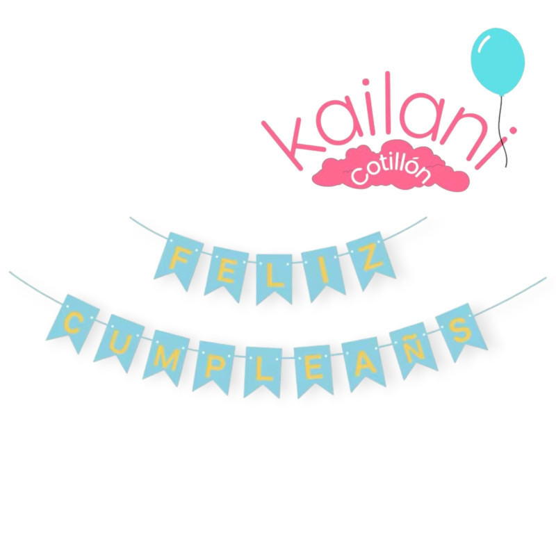 copy of BANDERIN FELIZ CUMPLEAÑOS CELESTE *1U