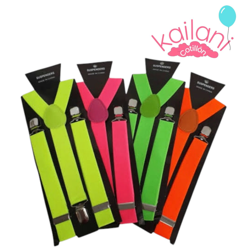 TIRADOR FLUO COTILLON *6U