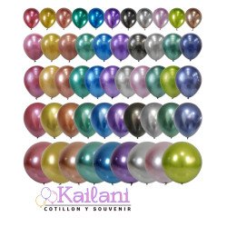 GLOBO CHROMADO "12" *50U