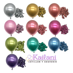 GLOBO CHROMADO "12" *50U
