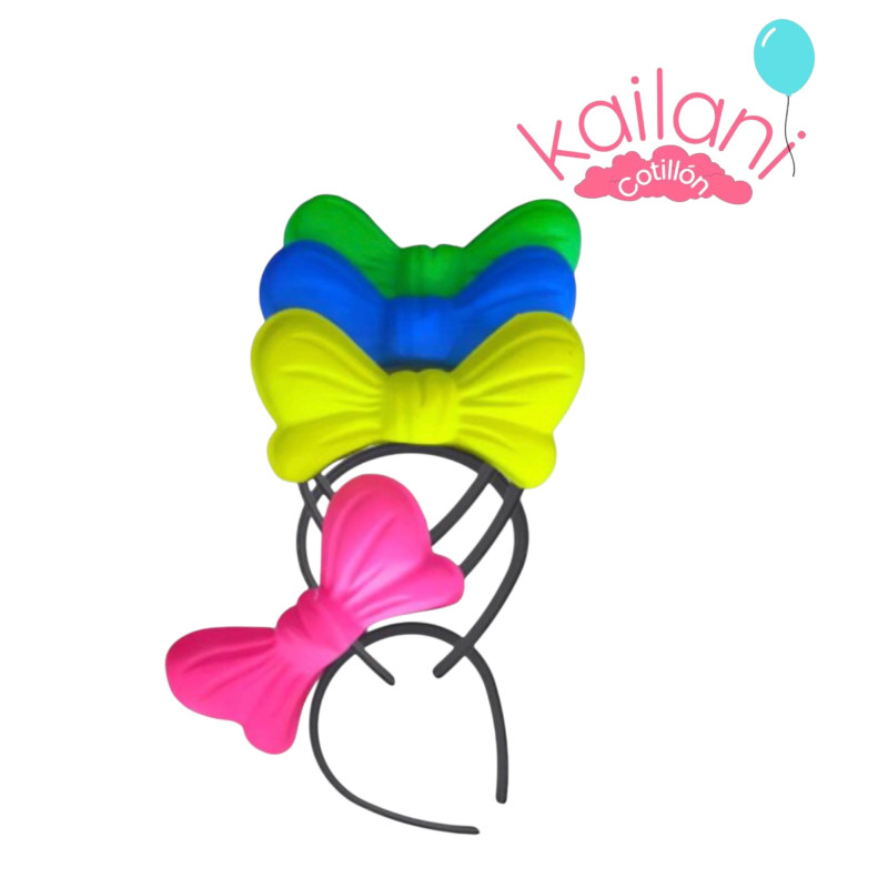 VINCHA MOÑO FLUO *6U