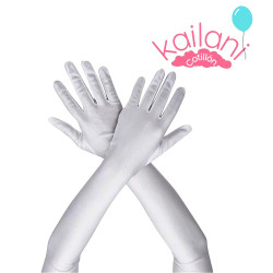 GUANTE LARGO BLANCO *1U