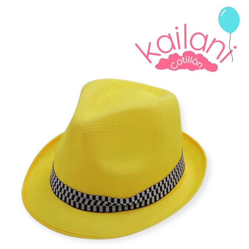 SOMBRERO TANGUERO AMARILLO *1U
