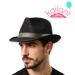 SOMBRERO TANGUERO NEGRO *1U