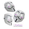 MASCARA V VENGANZA PVC *6U