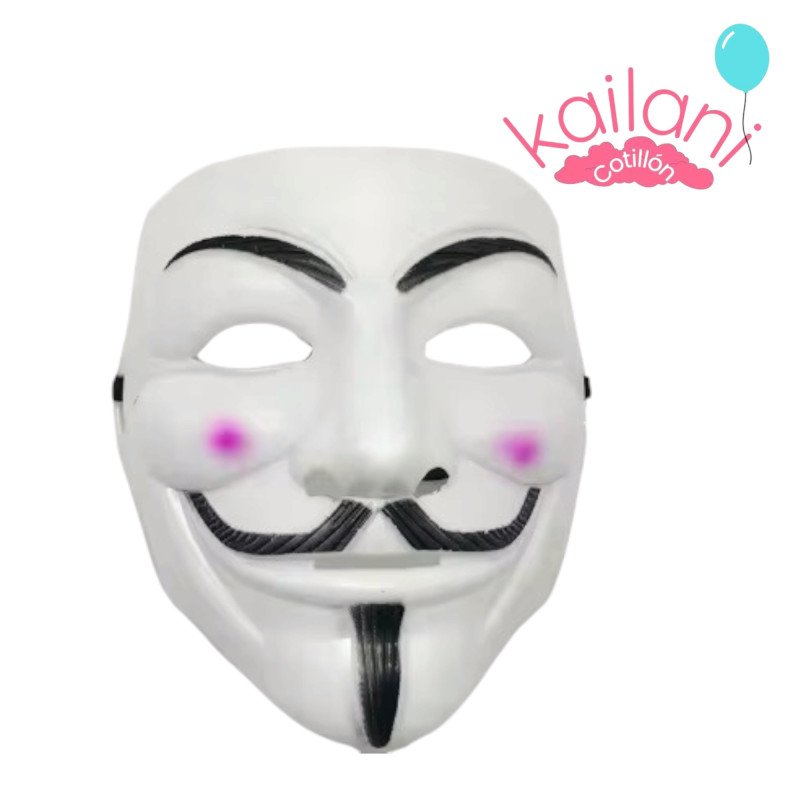 MASCARA V VENGANZA PVC *6U