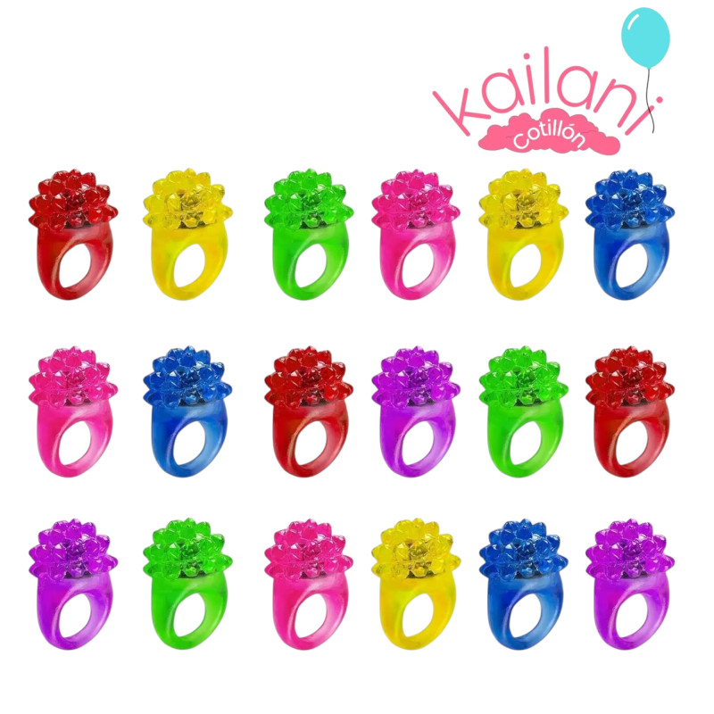 ANILLO SILICONA LED  *36U