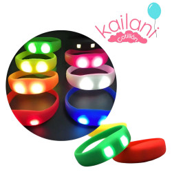 PULSERA DE GOMA LED *6U