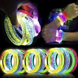PULSERA LUMINOSA ACRILICA *6U
