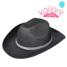 SOMBRERO COWGIRL NEGRO *1U