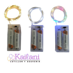 GUINARDA ALAMBRE 30 LED 3MTS *10U