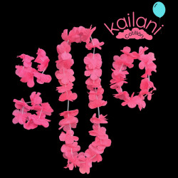 SET HAWAIANO 4 PIEZAS FUCSIA *1U