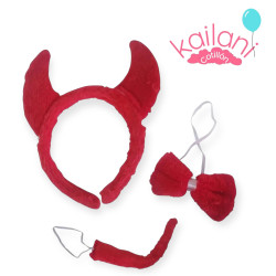 SET PELUCHE DIABLA *1U