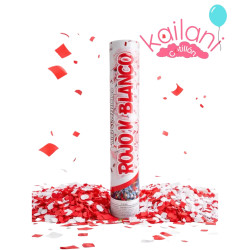 LANZAPAPELES ROJO Y BLANCO *1U