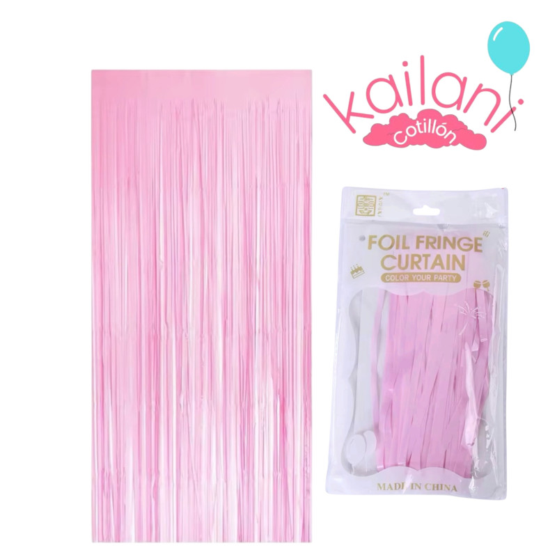 CORTINA ROSA PASTEL *12U