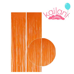 CORTINA NARANJA PASTEL *12U