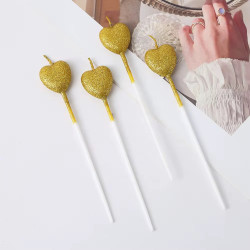 VELA CORAZÒN DORADO *4U