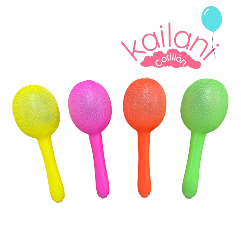 MARACAS FLÚOR *20U