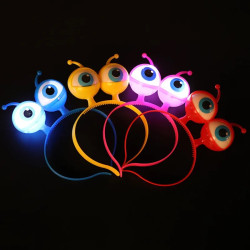VINCHA AMARILLO CON OJOS LED *1U