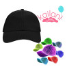 GORRA FIBRA OPTICA NEGRO *1U